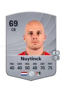 Bram Nuytinck Common 69 Overall Rating