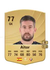 Aitor Common 77 Overall Rating