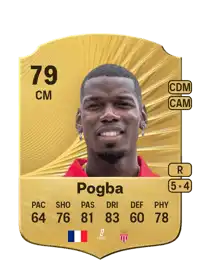 Paul Pogba Rare 79 Overall Rating