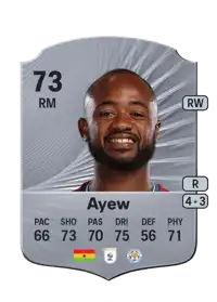 Jordan Ayew Rare 73 Overall Rating