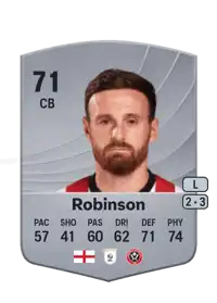 Jack Robinson Common 71 Overall Rating