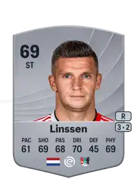 Bryan Linssen Common 69 Overall Rating