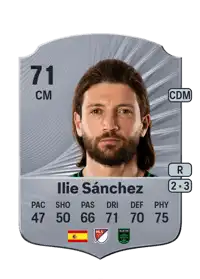 Ilie Sánchez Rare 71 Overall Rating