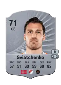 Erik Sviatchenko Rare 71 Overall Rating