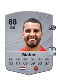 Adam Maher Common 66 Overall Rating