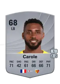 Lionel Carole Common 68 Overall Rating