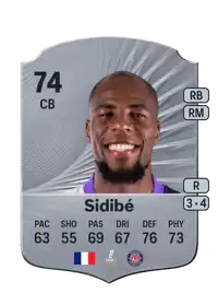 Djibril Sidibé Rare 74 Overall Rating
