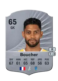 Zacharie Boucher Rare 65 Overall Rating