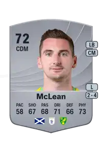 Kenny McLean Common 72 Overall Rating