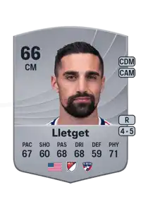 Sebastian Lletget Common 66 Overall Rating