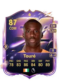 Yaya Touré UT Heroes 87 Overall Rating