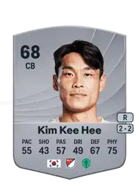 Kim Kee Hee Common 68 Overall Rating