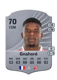 Eddy Gnahoré Rare 70 Overall Rating