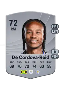 Bobby De Cordova-Reid Common 72 Overall Rating