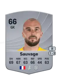 Alexis Sauvage Common 66 Overall Rating