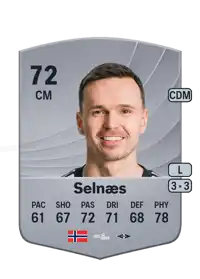 Ole Kristian Selnæs Common 72 Overall Rating