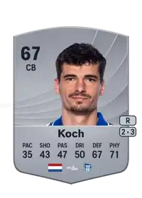 Menno Koch Common 67 Overall Rating