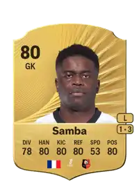 Brice Samba Rare 80 Overall Rating