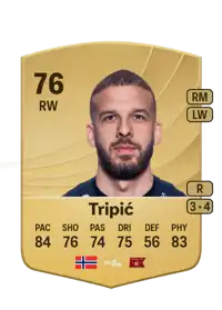 Zlatko Tripić Common 76 Overall Rating