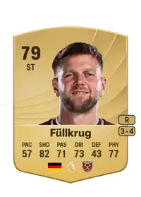 Niclas Füllkrug Common 79 Overall Rating