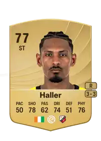 Sébastien Haller Common 77 Overall Rating