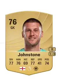 Sam Johnstone Common 76 Overall Rating