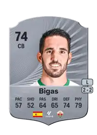 Bigas Rare 74 Overall Rating
