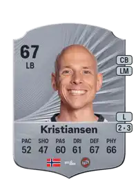 Ruben Kristiansen Rare 67 Overall Rating