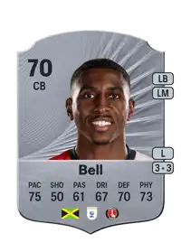 Amari'i Bell Rare 70 Overall Rating