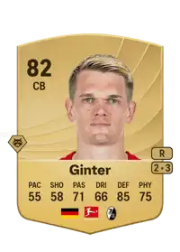 Matthias Ginter Common 82 Overall Rating
