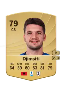 Berat Djimsiti Common 79 Overall Rating