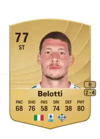 Andrea Belotti Common 77 Overall Rating