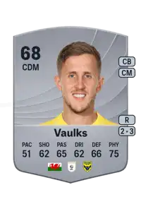Will Vaulks Common 68 Overall Rating