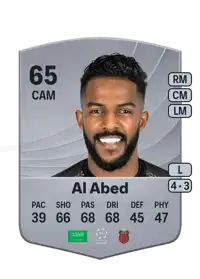 Nawaf Al Abed Common 65 Overall Rating