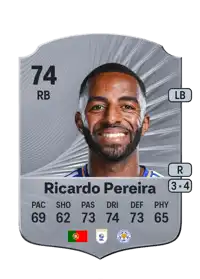 Ricardo Pereira Rare 74 Overall Rating