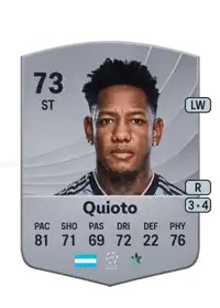 Romell Quioto Common 73 Overall Rating