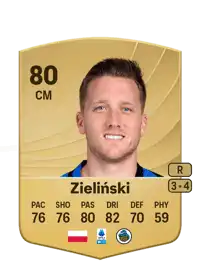 Piotr Zieliński Common 80 Overall Rating