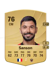 Morgan Sanson Common 76 Overall Rating