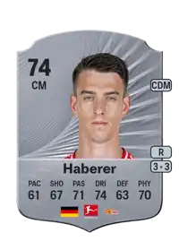 Janik Haberer Rare 74 Overall Rating