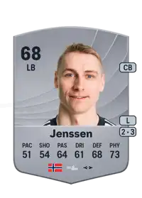 Ulrik Yttergård Jenssen Common 68 Overall Rating