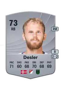 Mikkel Desler Common 73 Overall Rating