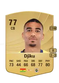 Alexander Djiku Common 77 Overall Rating
