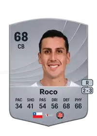 Enzo Roco Common 68 Overall Rating