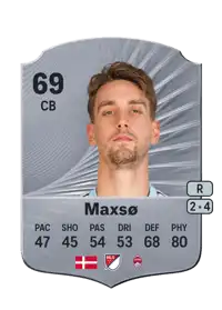 Andreas Maxsø Rare 69 Overall Rating