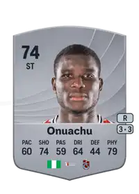 Paul Onuachu Common 74 Overall Rating