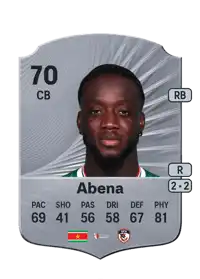 Myenty Abena Rare 70 Overall Rating