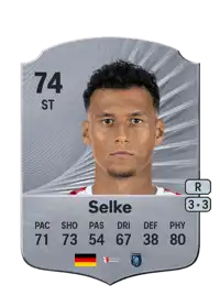 Davie Selke Rare 74 Overall Rating