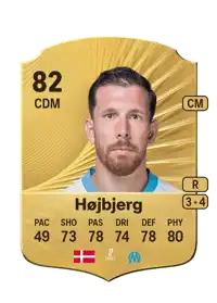 Pierre-Emile Højbjerg Rare 82 Overall Rating