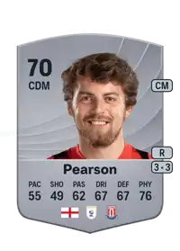 Ben Pearson Common 70 Overall Rating