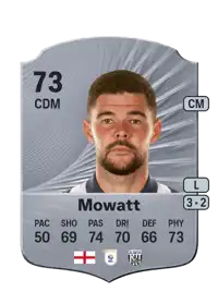 Alex Mowatt Rare 73 Overall Rating